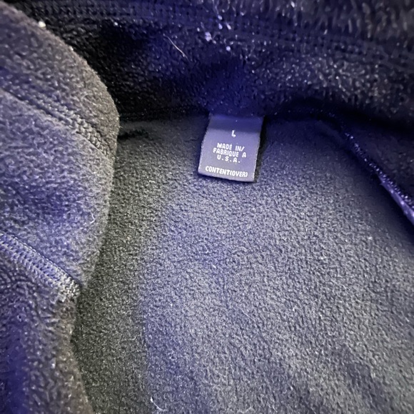 Mens Patagonia Black Fuzzy Vest - Picture 4 of 6